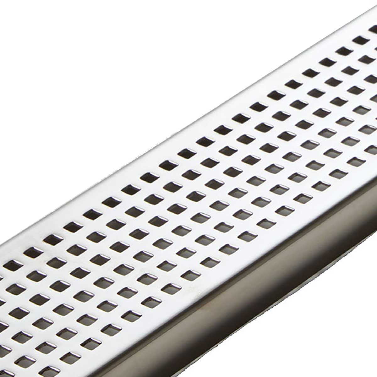 Quartz by ACO Polished Chrome shower drain for modern bathroom renovation