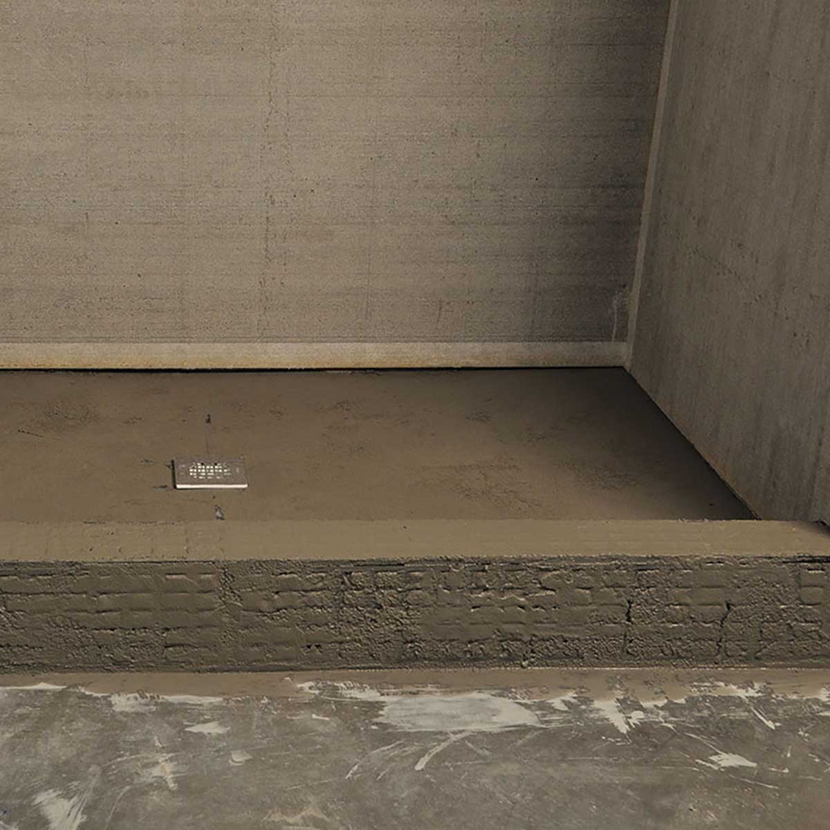 Kirb-Perfect Ready made Shower Curb