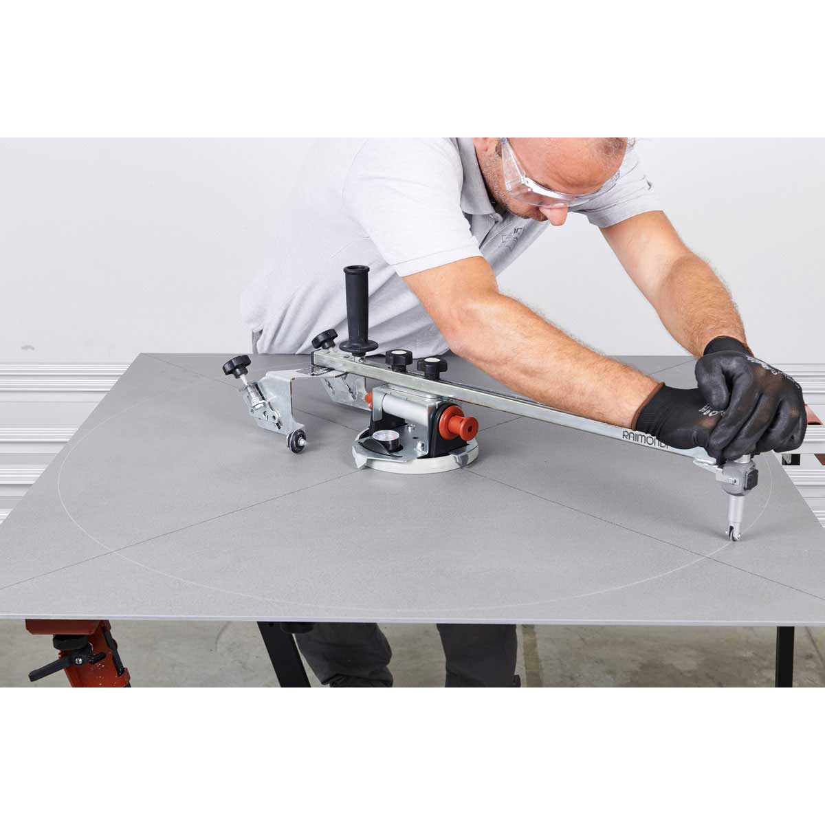 Raimondi LTMOTOKOMPAS large format slab shaping tool