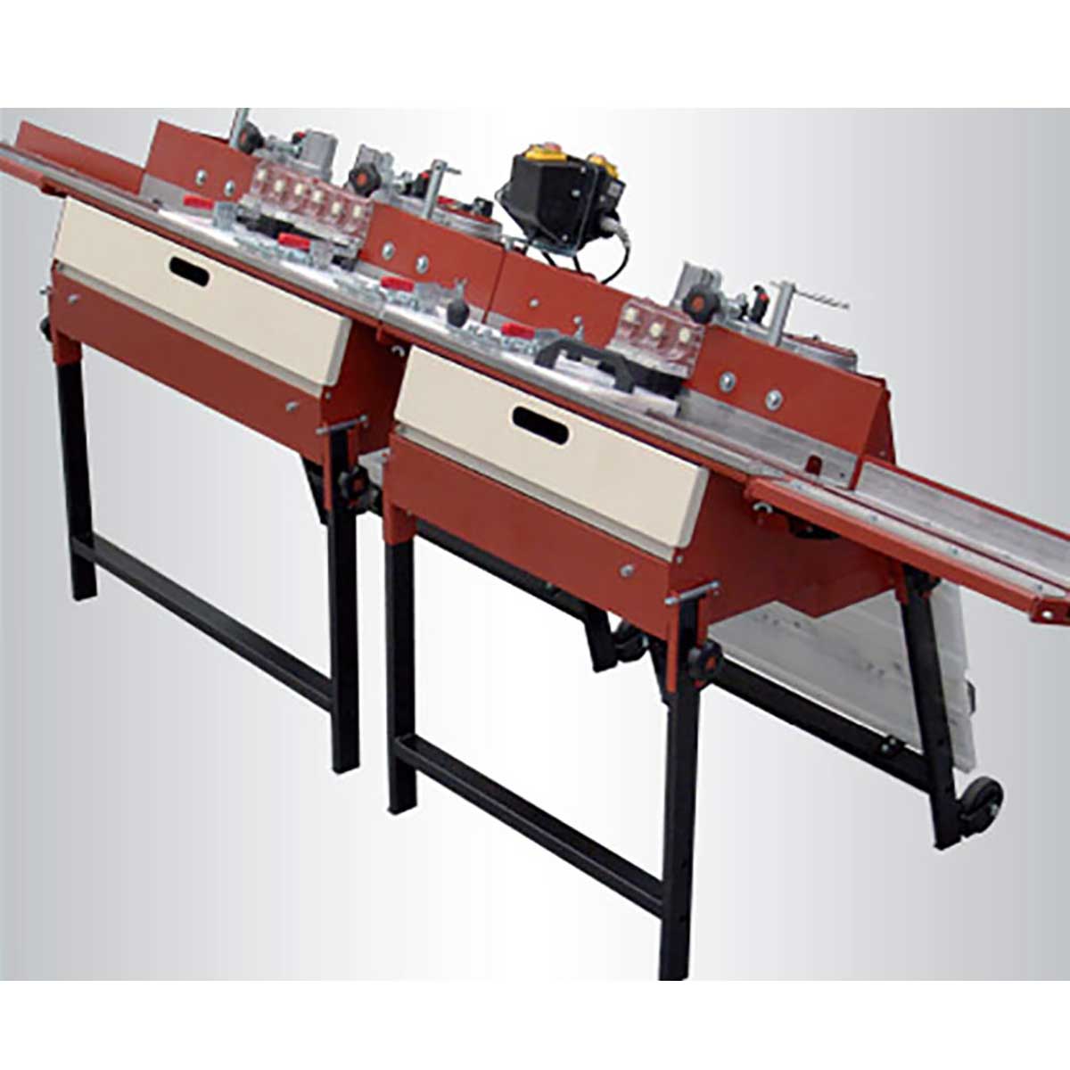 Raimondi Bulldog Advanced Bullnose Machine - BD1WD For profiling-beveling and finishing edges on : Porcelain, ceramic, glass-tile, stone, marble, granite, etc.