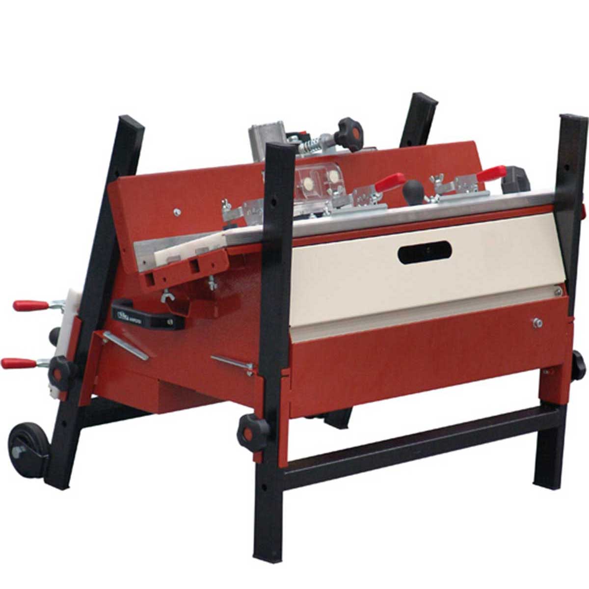 Raimondi Bulldog Advanced Bullnose Machine - BD1WD For profiling-beveling and finishing edges on : Porcelain, ceramic, glass-tile, stone, marble, granite, etc.