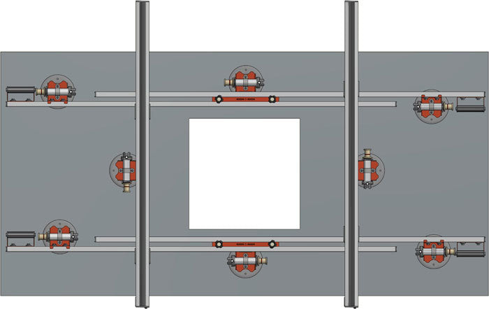Raimondi Easy Move Full Frame 8 Vacuum Cups NG
