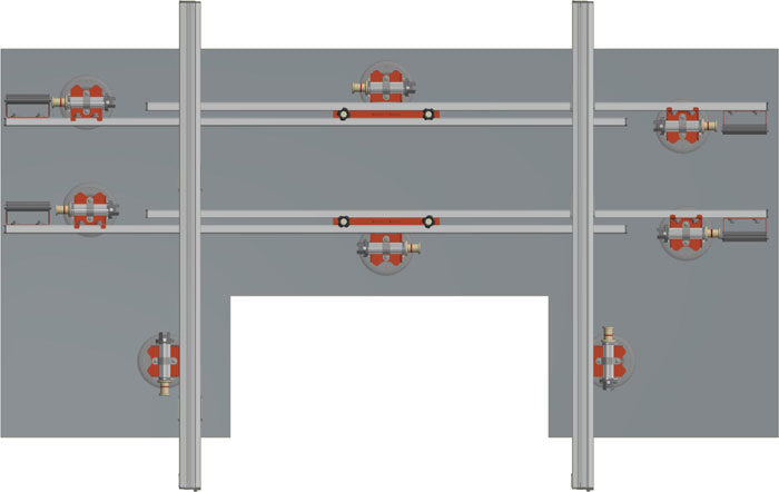 Raimondi Easy Move Full Frame 8 Vacuum Cups NG