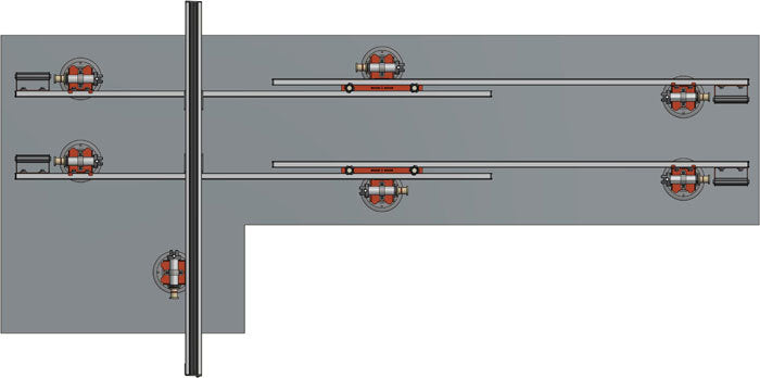 Raimondi Easy Move Full Frame 8 Vacuum Cups NG