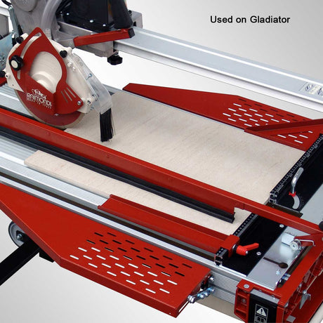 Raimondi Extension folding side table and 90° sliding square Fits on all GLADIATORS (WSGLA) and ZIPPERS - WSZIP