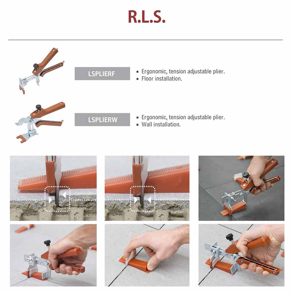 Raimondi Tile Leveling Lippage System RLS