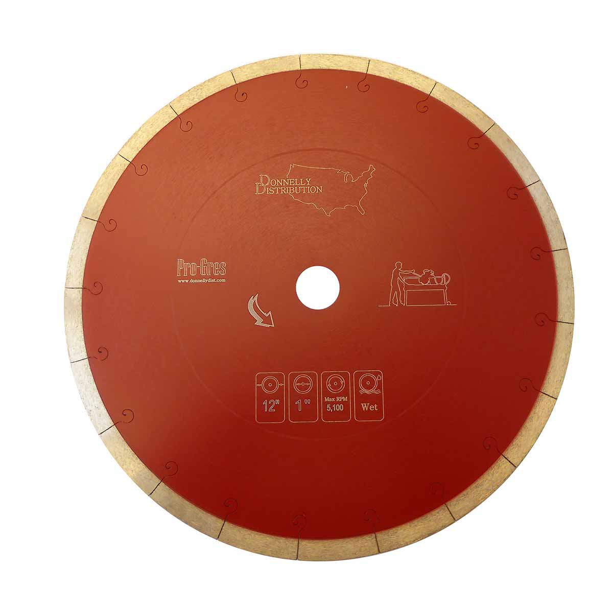Raimondi G-slots Pro-Gres Premium Diamond Blade 12 Inch
