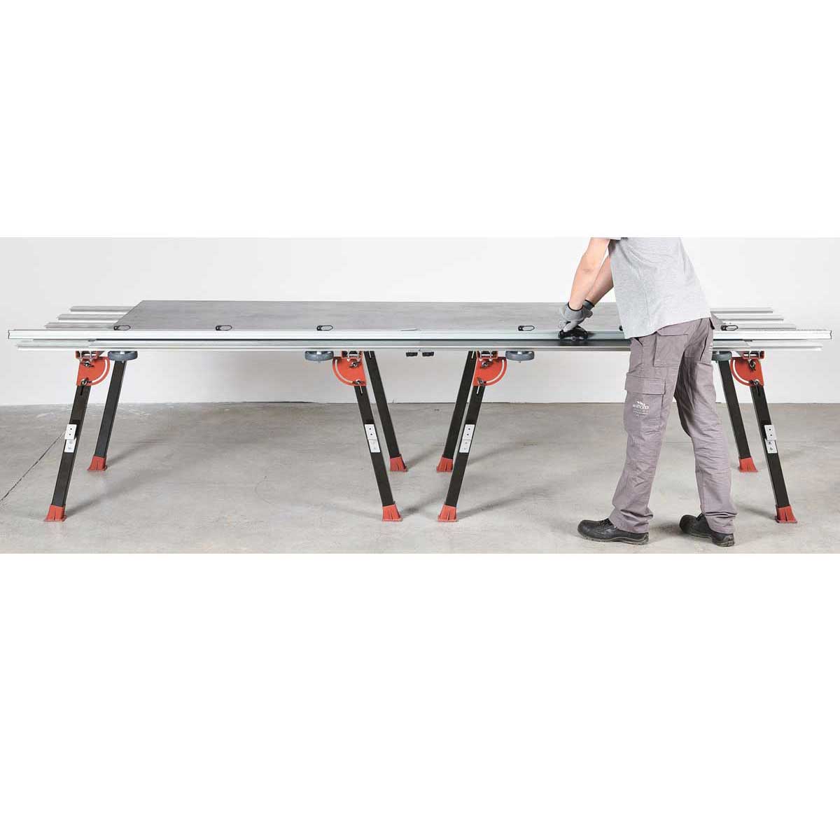Sketch of different sizes available of the Raimondi Raizor MK2 Cutting System