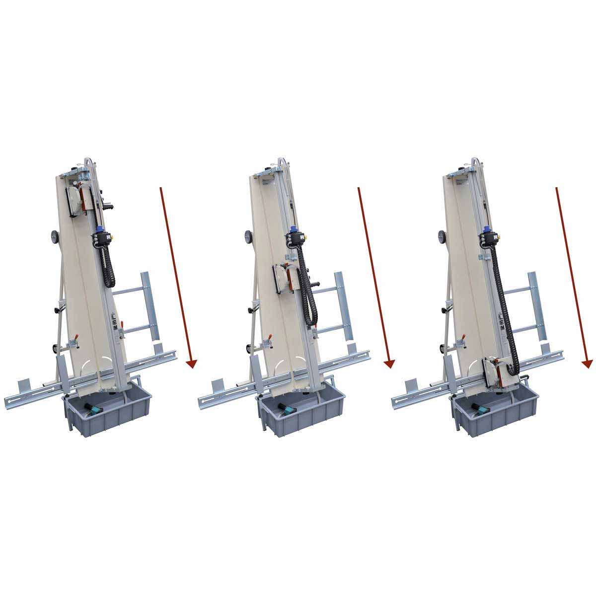 Raimondi Vertical Cut Wet Tile Saw 59 Rip Cut - LEM150