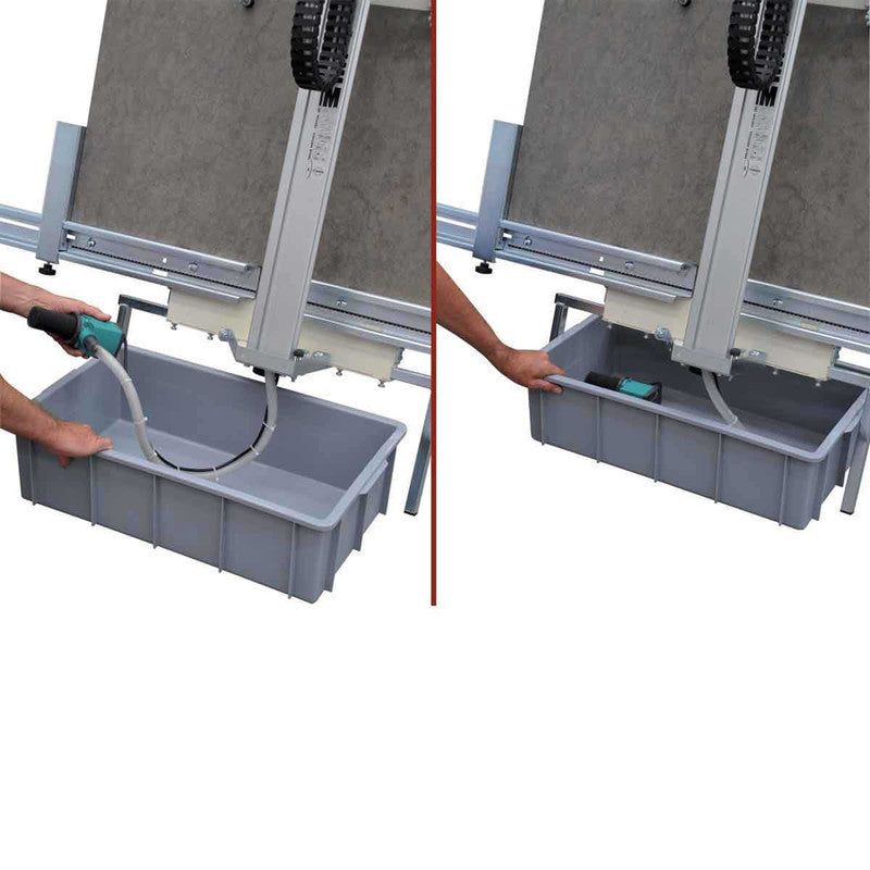 Raimondi Vertical Cut Wet Tile Saw 59 Rip Cut - LEM150