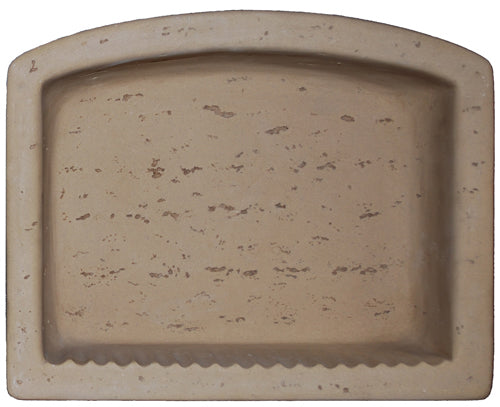 Cast Stone Oval Recess - Mocha