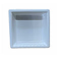 Recessed Shampoo Square Porcelain - Ice White