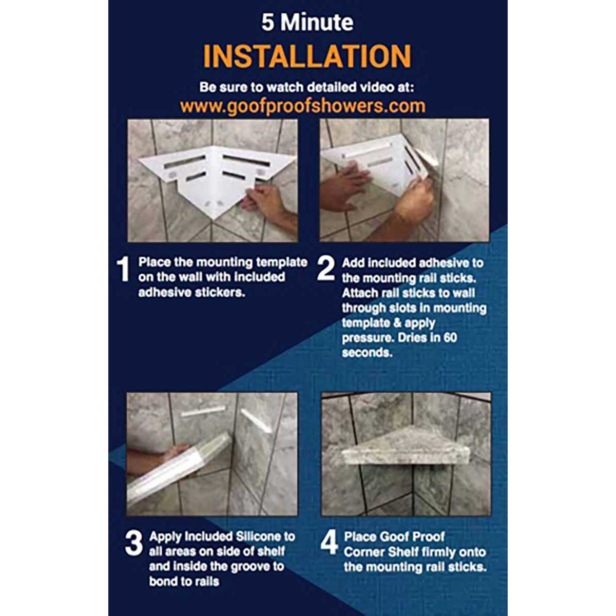 RetroShelf Tile Ready Retro Shelf