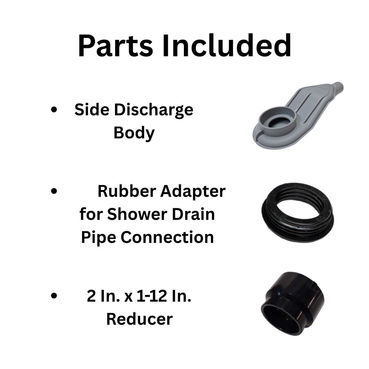 SereneDrains Side Discharge PVC
