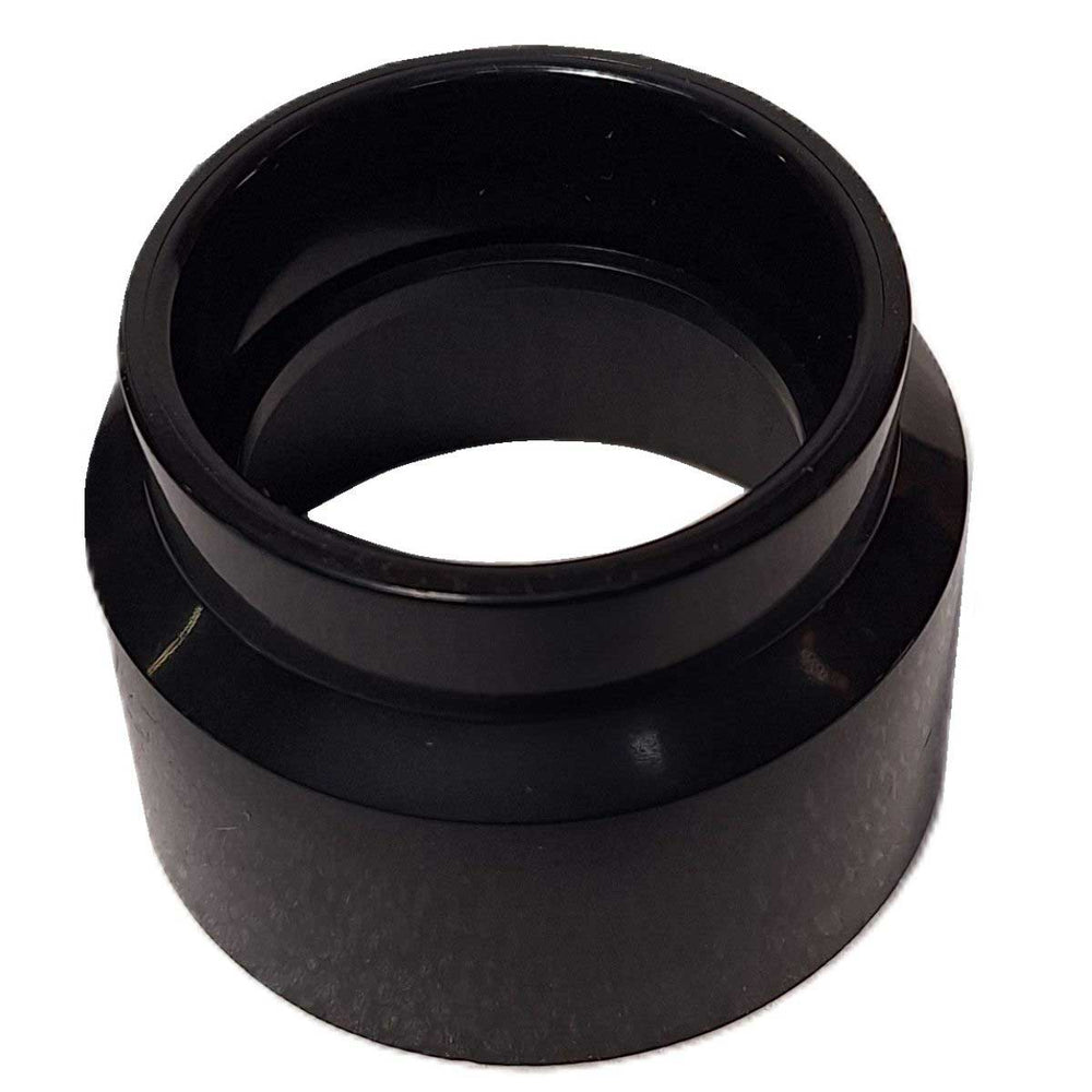 SereneDrains Plastic Reducer Coupling 1-1/2 in x 2 in ABS PVC DWV Pipe Fitting Adapter