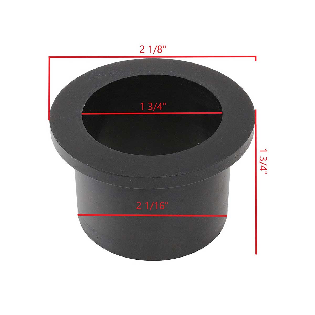 SereneDrains Shower Drain Rubber Gage Fitting Membrane Sketch