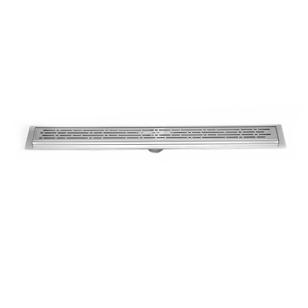 SereneDrains Broken Lane Polished chrome finish