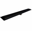 SereneDrains Linear Shower Drain Tile Insert Matte Black