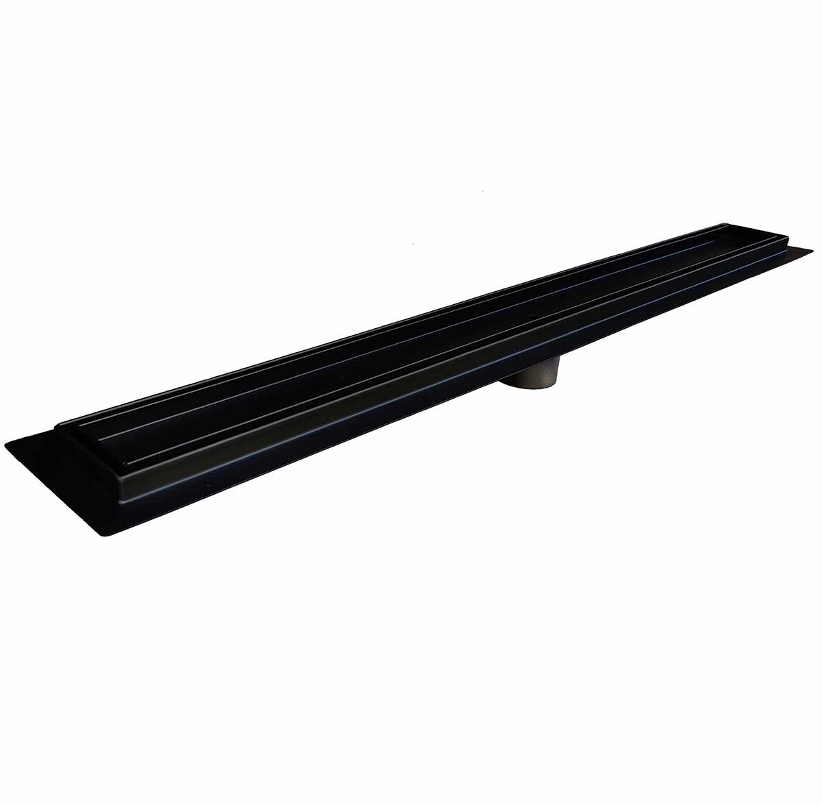 SereneDrains Linear Shower Drain Tile Insert Matte Black