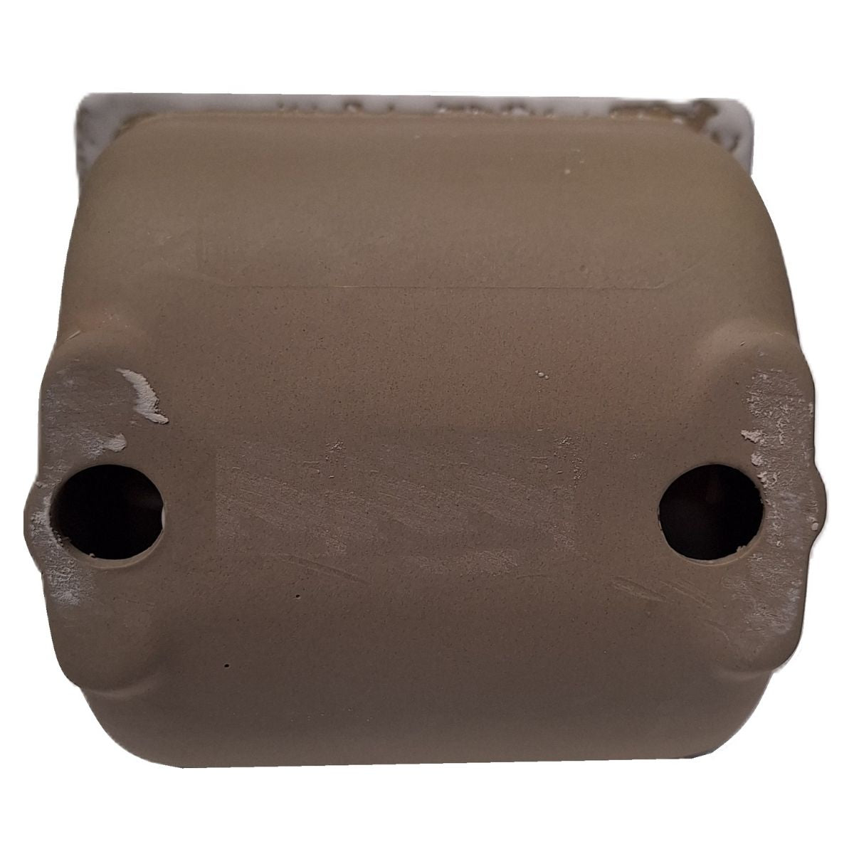 SereneDrains Ceramic Recessed Toilet Paper Holder White Glossy