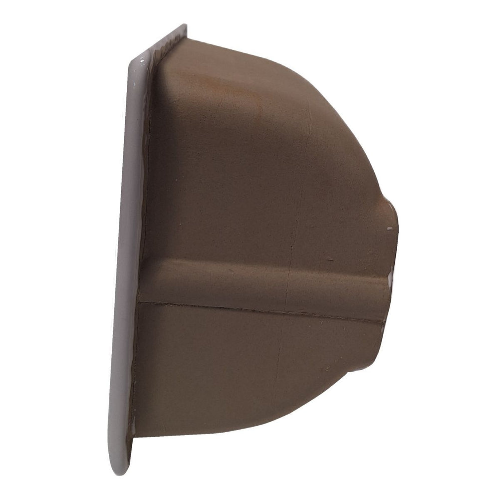 SereneDrains Ceramic Recessed Toilet Paper Holder White Glossy