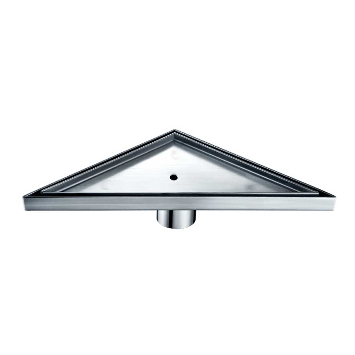 SereneDrains Triangle Shower Drain Tile Insert 6 inch