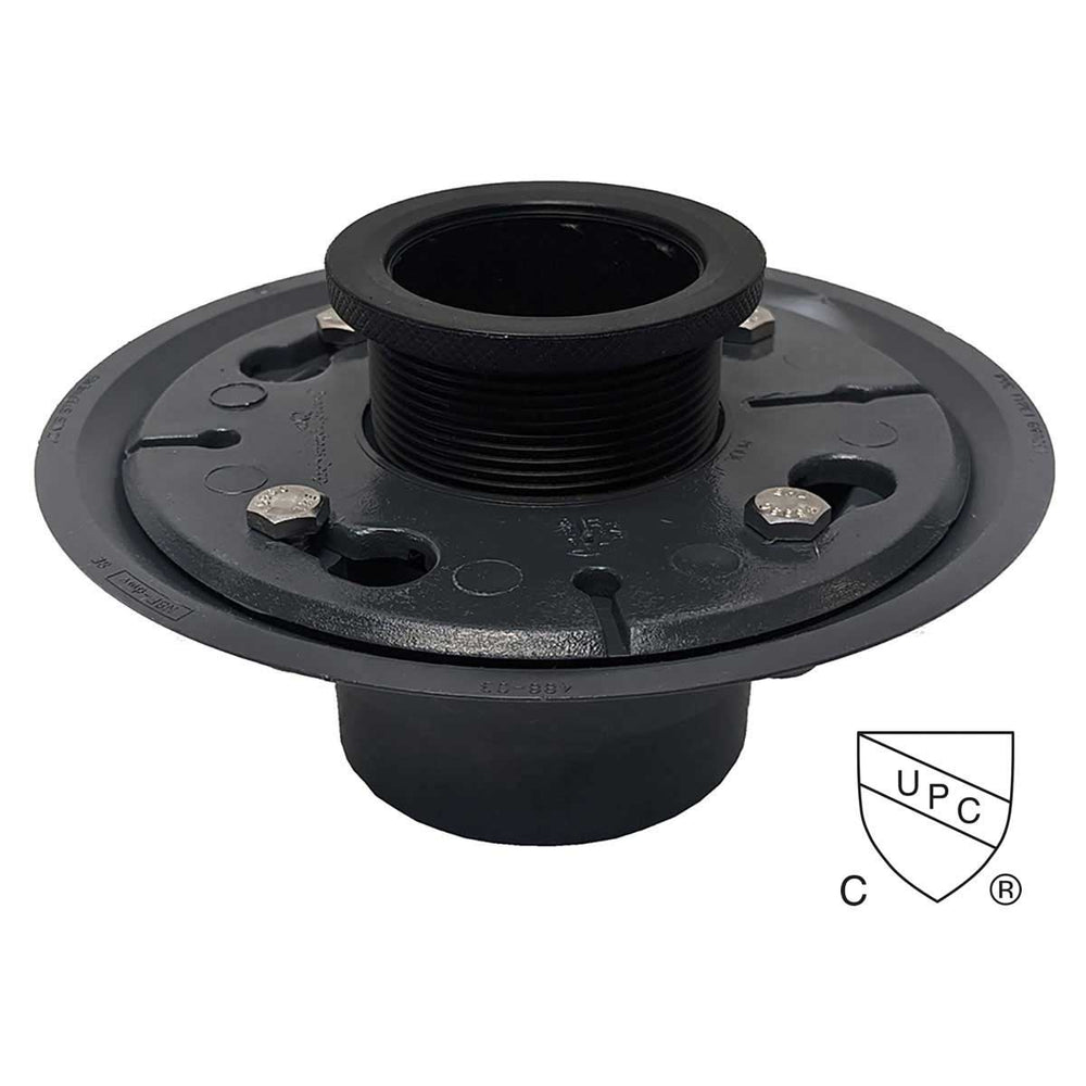 Rough Drain with Rubber Gage PVC