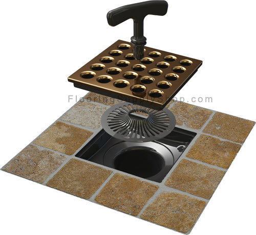 Ebbe Shower Drain Hair Trap
