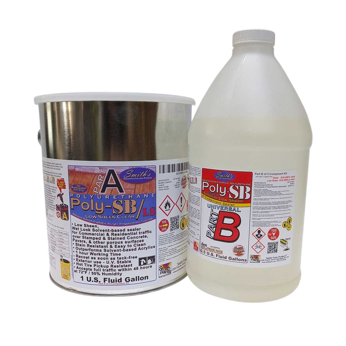 Smith Poly-SB 2-Component Acrylic Polyurethane Sealer Low Sheen