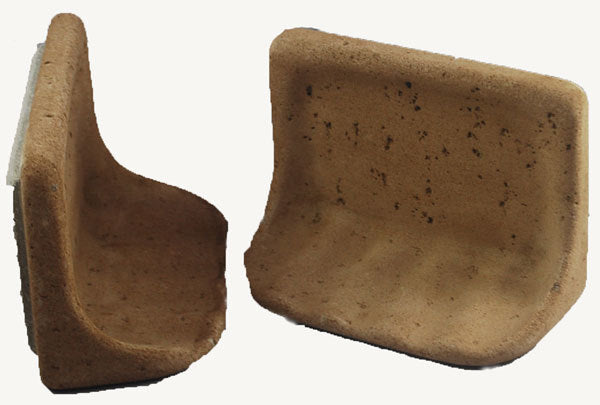 Cast Stone Soap Dish - Mocha