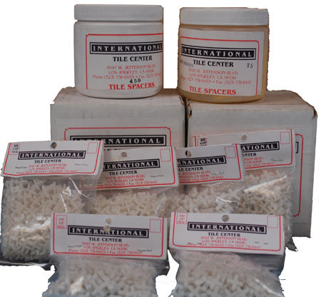 Tile Spacers Bags Selection