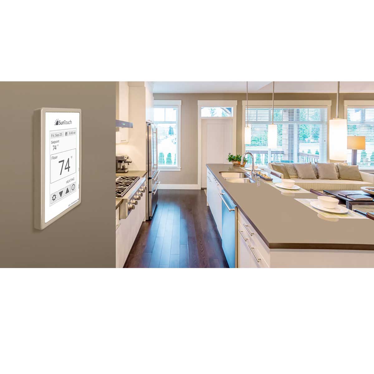 SunStat Command Touch Screen Programmable Thermostat 500850