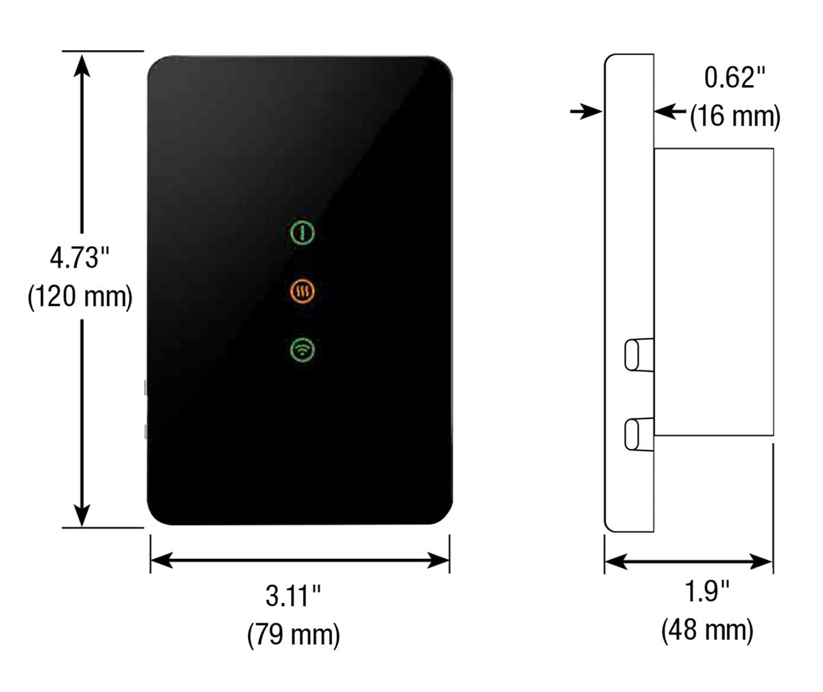 SunStat Floor Heating Control Relay R4 - 500980-SB