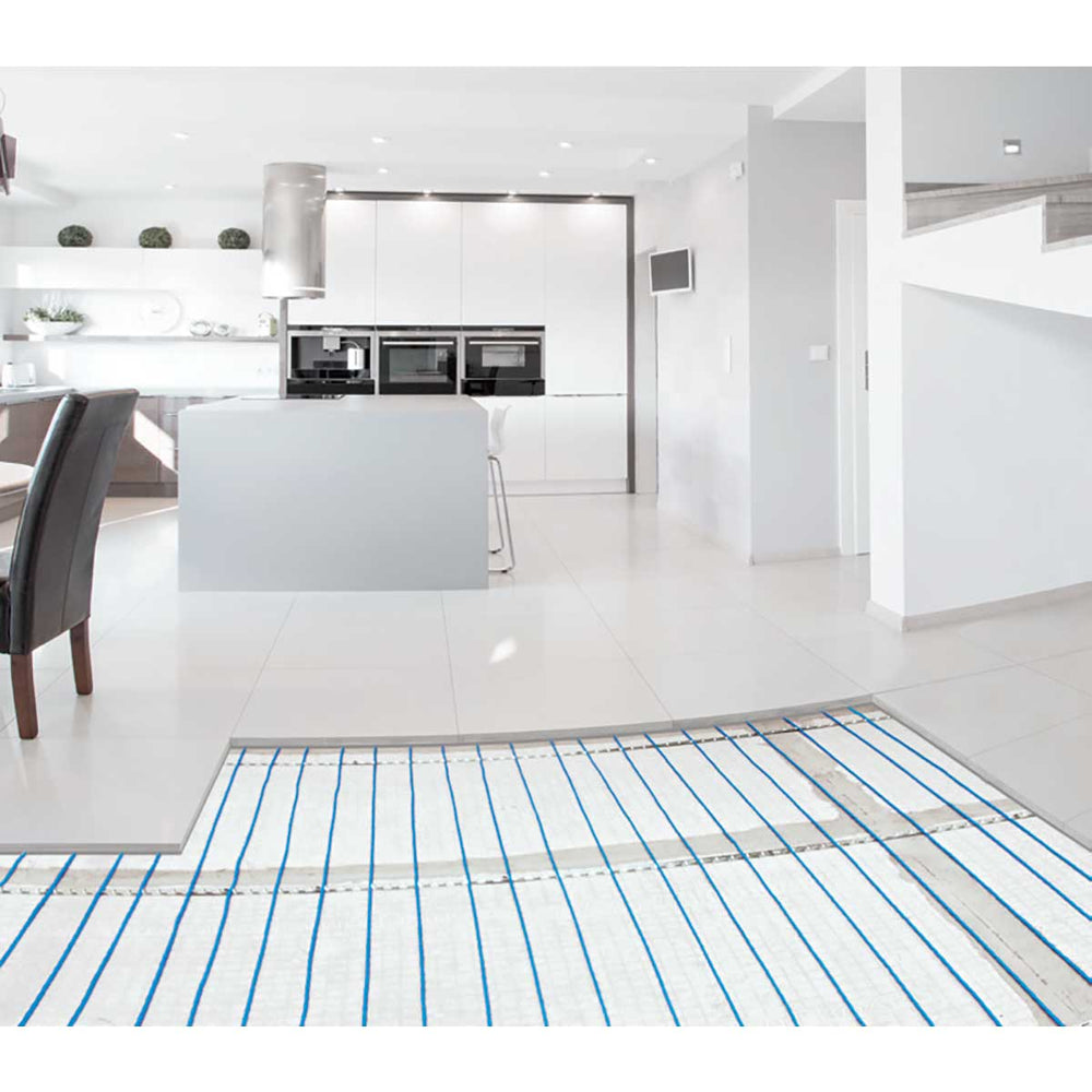 SunTouch SlabHeat Under Slab electric heating cable indoor layout