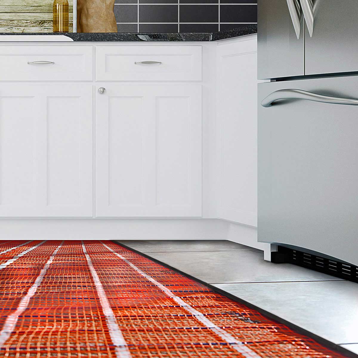 SunTouch Radiant Floor Heating Tape Mat 200 sq ft 2ft Wide 240V