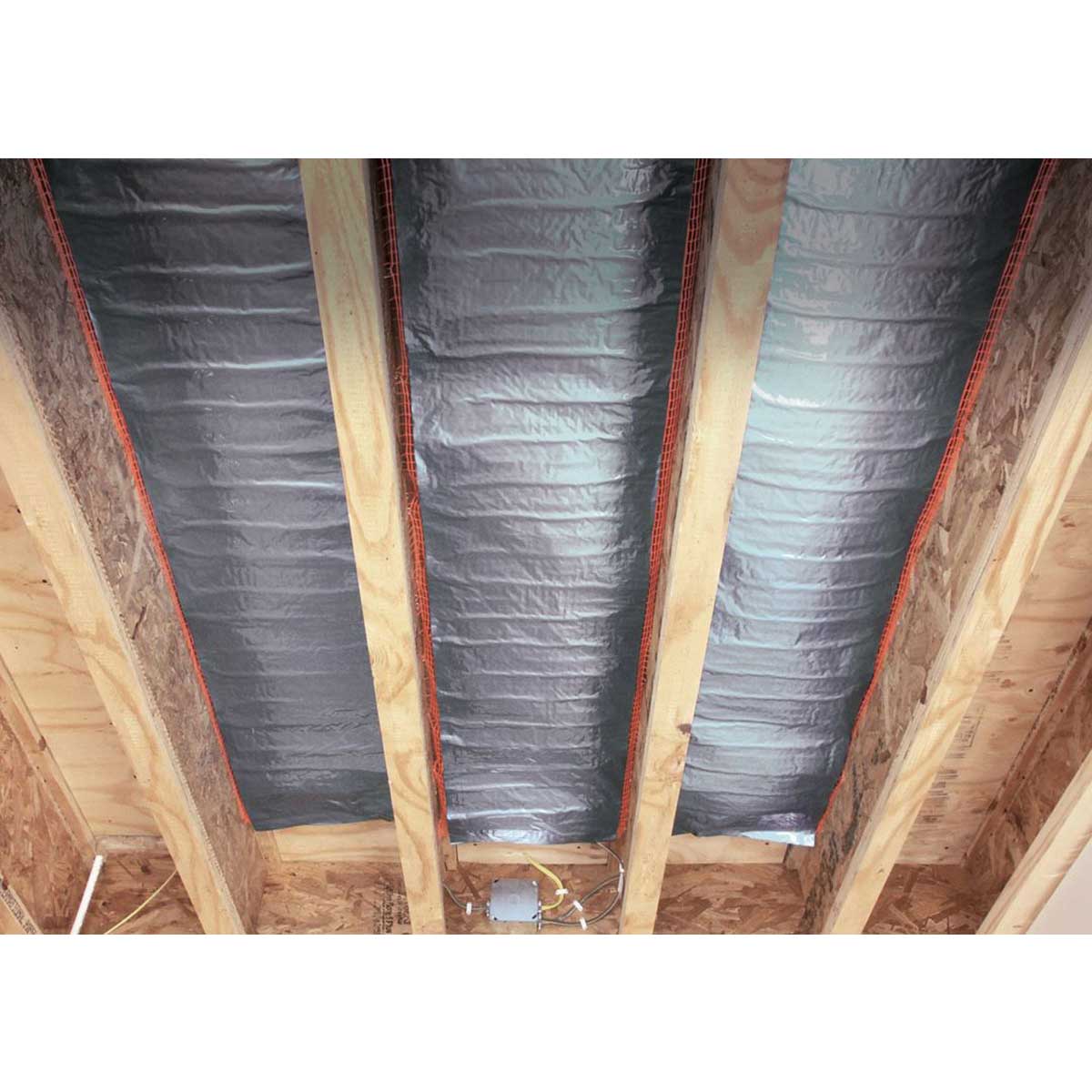 SunTouch UnderFloor Heating Mat Installed in between the joist