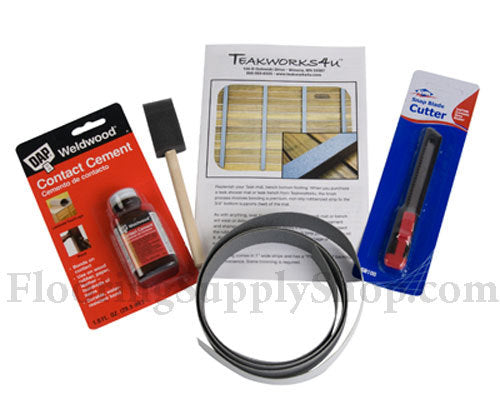 Teak Wood Mat Maintenance Kit