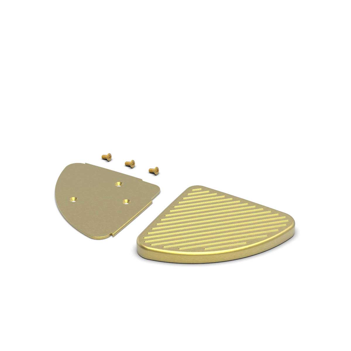TileWare Victoria Series Corner Foot Prop - Brushed Gold