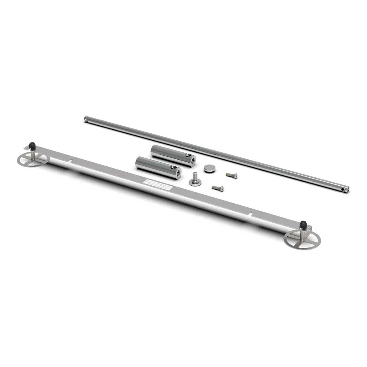 TileWare Promessa 18 inch contemporary towel bar Polished Chrome