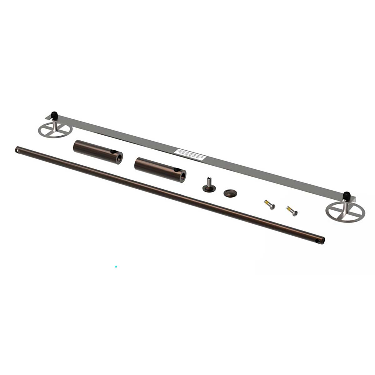 TileWare Promessa Traditional Straight Towel Bar 18 Inch Oil Rub Bronze