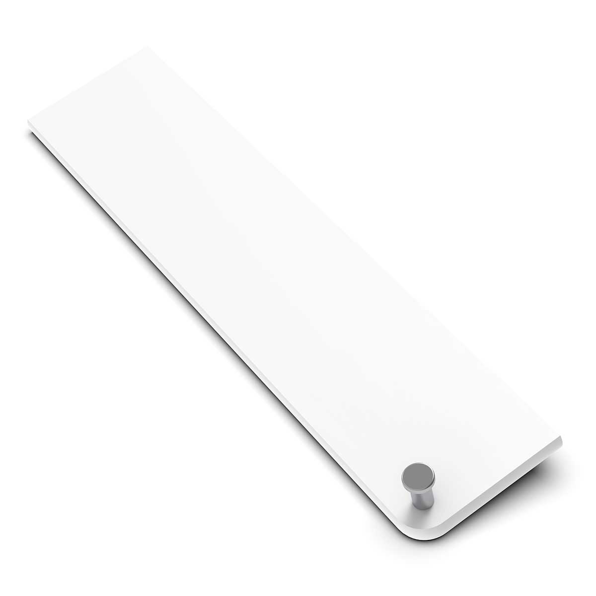 TileWare Boundless Shelving Solutions Rectangular Shelf Super White