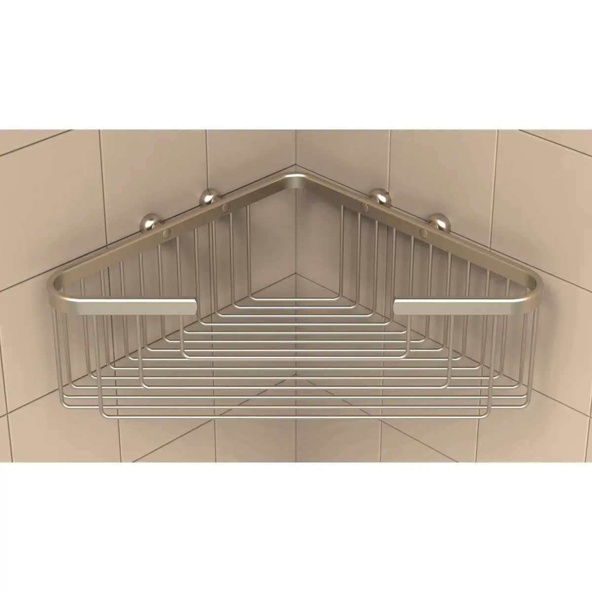 TileWare Promessa Extra Deep Corner Soap Basket -- Select --