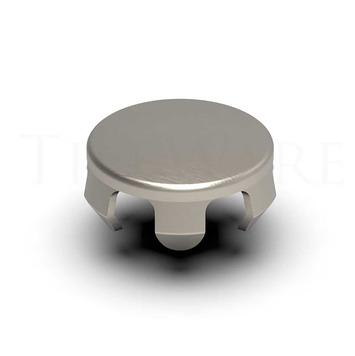 TileWare Promessa Series Decorative Plug Brushed Nickel