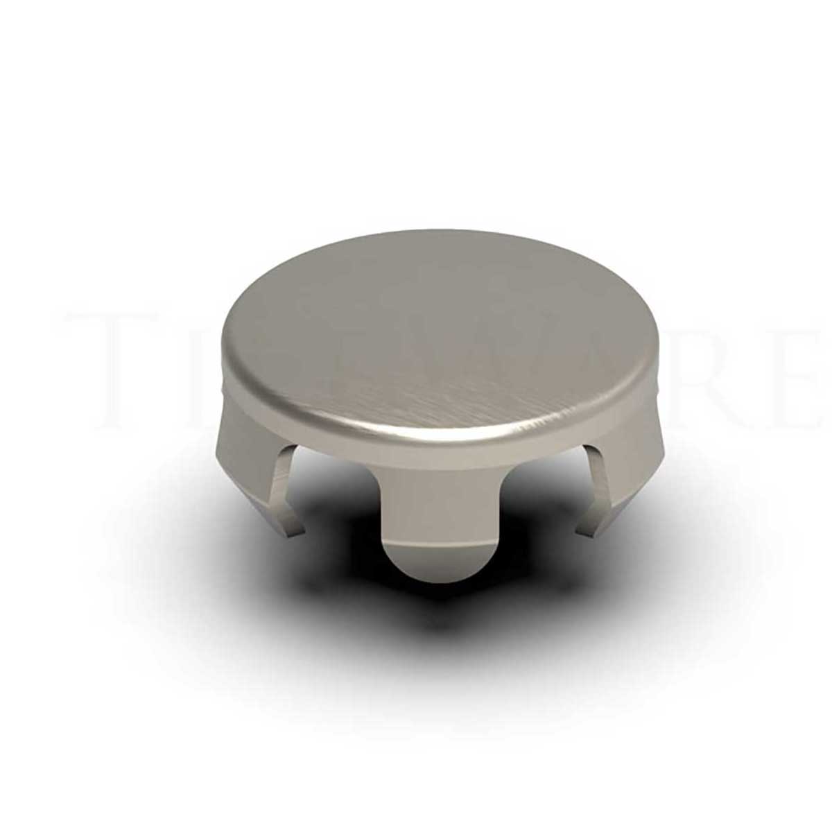 TileWare Promessa Series Decorative Plug Brushed Nickel