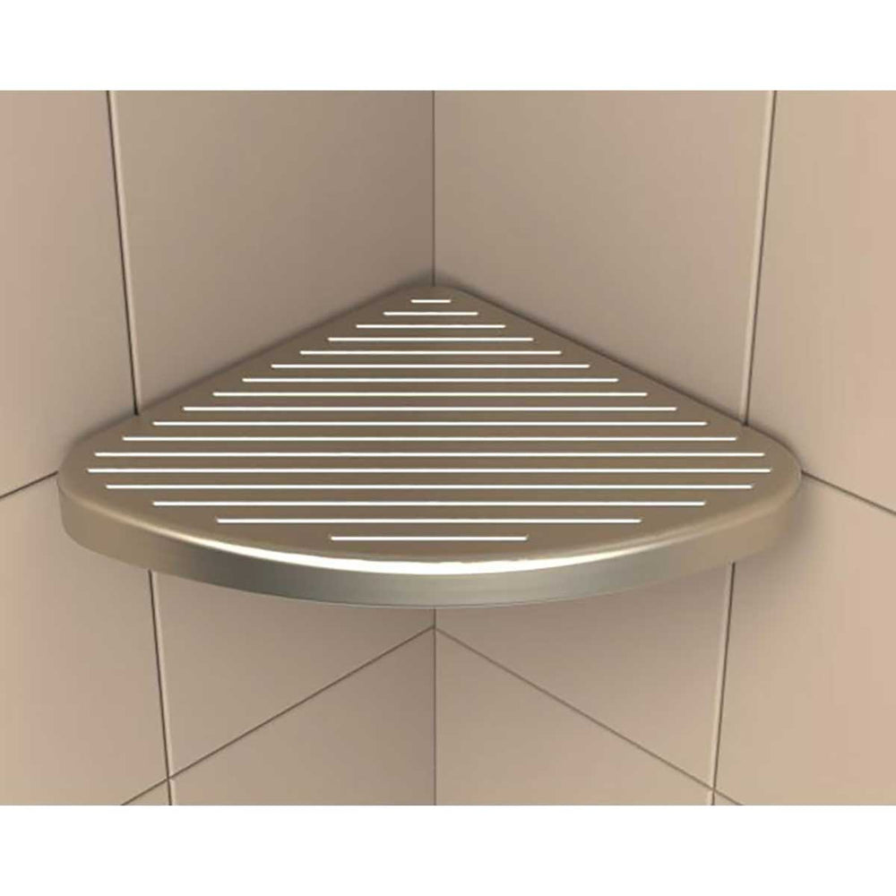 TileWare Victoria Series Corner Foot Prop - Brushed Nickel