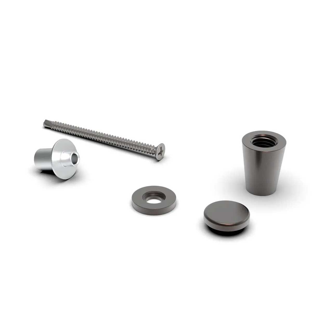 TileWare Promessa Cone Hook Contemporary Gypsum Systems Oil Rubbed Bronze