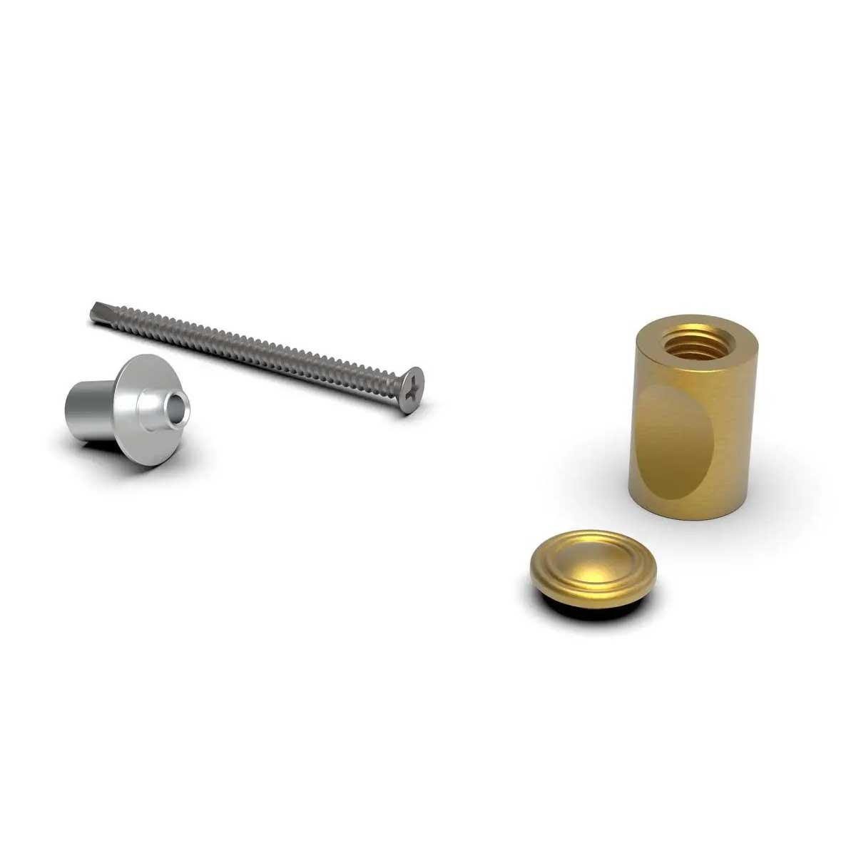 TileWare Promessa Thumb Hook Traditional Gypsum Systems Brushed Gold