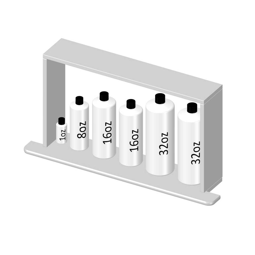TileWare Boundless 20 x 12 Horizontal Pre-cut Niche Trim Riser Kit