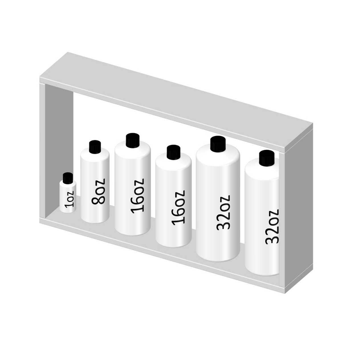 TileWare Boundless 20 x 12 Horizontal Pre-cut Niche Trim Riser Kit