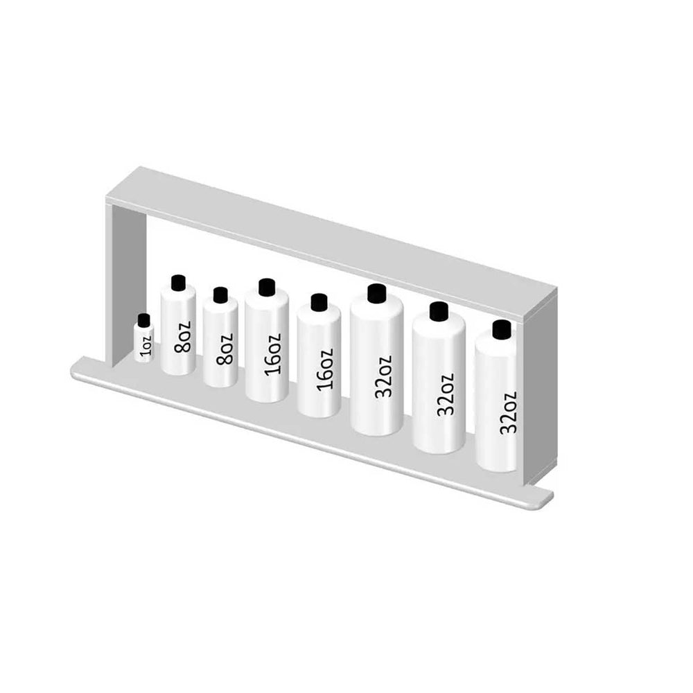 TileWare Boundless 28 x 12 Horizontal Pre-cut Niche Trim Riser Kit